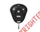 7143l 1-wayreplacement Avital Car System 4-button Remote Alarm Select