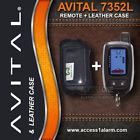 7352l 5303 Avital Lcd Remote Control With Leather Case For The