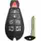 812tc-rk-chy-fbk-7 Bestkeys Chrysler Town Country Van Fob Remote Key Transponder 2008 2009 2010 2011 2012
