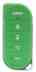 87856vg 2-way Viper Cover Case Remote Replacement Led 7856v Candy Green