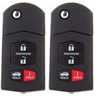 99393752111715593 Replacement Fit For Uncut Mhz Keyless Entry Remote Flip Car