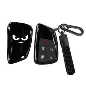 Aus-tpu-pc01 Aceboy For Buick Key Fob Cover Soft Tpu Case With Black-3/6 Buttons