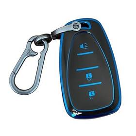 Ai32-1-3 Aioeuoia For Chevy Key Fob Shell Keyless Entry Systems Fit Spark Black-blue
