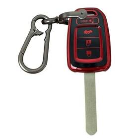 Ai33-1-2 Aioeuoia For Honda Key Fob Shell Keyless Entry Systems Fit Accord Black-red