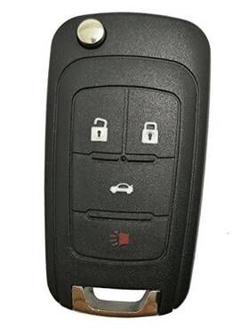 Alxfl03 Aliwei Replacement Key Fob Case Shell Fit For Chevrolet Chevy Cruze Camaro Malibu
