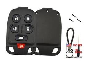 Amneyera26 Amneyer No Cutting Required - Premium Key Fob Case Shell For 2011 2012 2013 6 Button