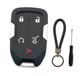 Amneyerus001 Amneyer Replacement Key Fob Cover Case Fits For Gmc Acadia Terrain Yukon 5 Button B