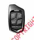 Ar-1wg10r-s Ar1wg10rss 1wg10r-ss Articstart Arcticstart 1way 1 Mile Range 4 Button Replacement Remote