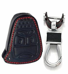 Df10005 Asd Leather Keyless Entry Remote Control Key Fob Cover Case Protector Replacement