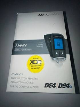 1-mile Automate D9756a 2-way Lcd Remote Kit With Antenna For Ds4 And Systems
