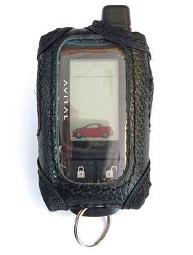 7352l Avital Leather 2-way Replacement Remote Control Transmitter Plus Cover
