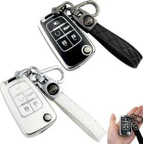 2404211 Brand Kyhodsgn Key Fob Cover Fit For Chevy Malibu Cruze Camaro Equinox Sonic Impala - Soft