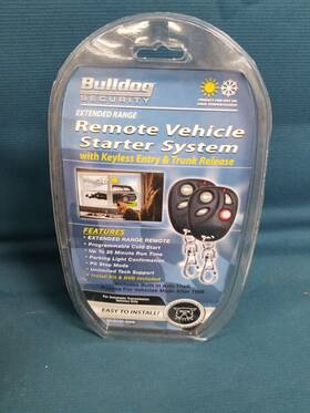 Rs1200b Bulldog Security 737676012012 New - Extended Range Remote Vehicle Starter System