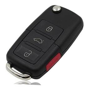 B00fj57i6a Car Key Case Supplier L4a0xm1fyb Kemani Uncut Blade Flip 4 Buttons Keyless Remote Fob Shell Sg Us