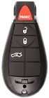 Carruz New Key Fob Keyless Remote Transmitter For Fobik Usa Lifetime Warranty 4 Button 814057020023