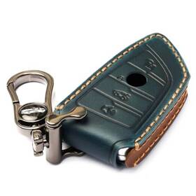 Chenlyite 742803621517 Keychain Fob Cover Case Compatible With Bmw Keyless Remote Control 1 A-blue