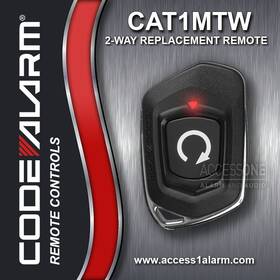 Code Alarm 096204002087 Cat1mtw 2-way 1-button Led Remote Replaces Catx1tw Catx1b