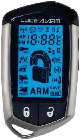 Code Alarm 696579945677 Catlcd 5-button 2-way Lcd Paging Replacement Transmitter Remote Fcc