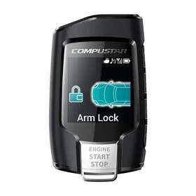 2wq9r-fm Compustar 5-button 2-way Lcd 3000ft Range Remote
