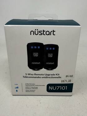 Nu7101 Compustar Nustart Remote Pack With Antenna 1 Way 2 Remotes One And Cable