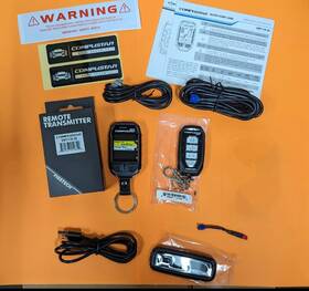 Rf-2wt12-ss Compustar 2-way 3-mile Lcd Remote 2wg15-ss Upgrade Kit