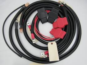 F350 Custom Battery Cables 850007534059 Compatible/replacement Kit For Ford Superduty F250/f350/excursion 1999-2003 7