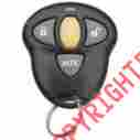 Dei474p Directed Audio Essentials 474p New Slim 4 Button Python Mini Replacement Remote