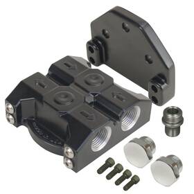 Derale 083277357091 35709 Premium Series Remote Filter Mount Black