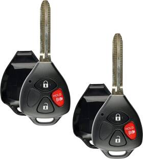 Dk16034 Discount Keyless Remote Entry Uncut Car Key Fob Replacement Case Shell Button Pad For