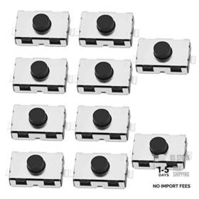 Ecsing Ecsing Sp793 10pcs Tactile Micro Switch Push Button For Car Remote Control