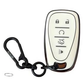 Shell0-22 Ejoaoje Smart Key Protective Shell For Chevy Fob Cover With Keychain Fits 2016
