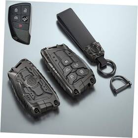Ejoaoje Shell0-24 Mecha Heavy-duty Automobile Remote Control Key Fob Cover Keychain Fits For