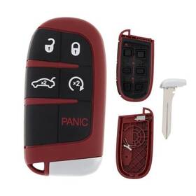 Epathchina Cks 405 Pcs Key Fob Cover Case Replacement Fit For Chrysler 300 Dodge Charger 2