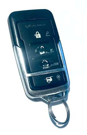1415-03 Excalibur 1417 - Omega Fcc Id Elvntqe 4 Button 1 Way Remote Start Transmitter Fob