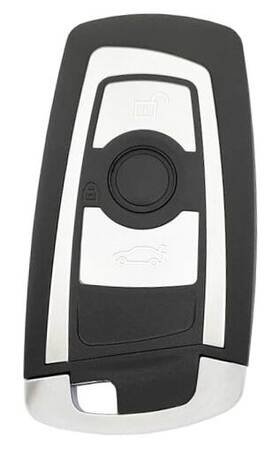 Firskeyyes001 Firskeyyes 779880822551 Replacement Keyless Entry Key Fob Cover Fit For Bmw X1 X3 X5 X6 1 2 3 Silver-d