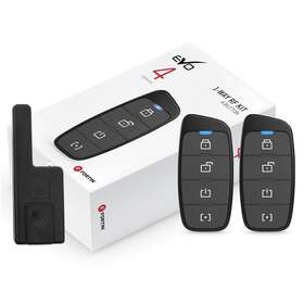 Rfk441 Fortin 1-way Rf Transmitter Upgrade Kit With 2 4-button Remotes