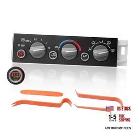 599-006 Glvvexa A/c Heater Climate Control Module With Rear Window Defogger Switch