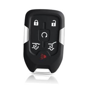 He-1064 Key Fob Shell Fit For 2015-2020 Chevy Tahoe Suburban 6 Button Without Chip
