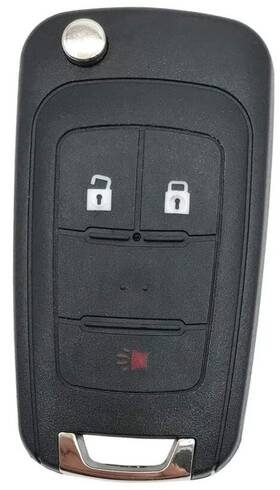 Horande 641055597338 Keyless Entry Key Fob Case Folding Replacement Cover Shell Fits For Gm
