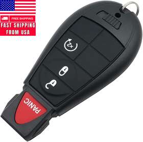 Horande 705353791376 Replacement Key Fob Cover Case Fit For 2013-2018 Dodge Ram 1500 2500 35