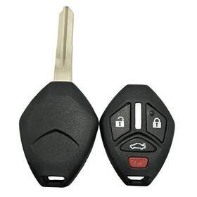 Jacces-01213 J-acces Replacement Key Fob Case Shell Fit For Mitsubishi Galant Eclipse Lancer 4