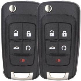 Jugmew 11140002 Key Fob Replacement Compatible With Chevy