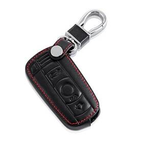 Cba03002a Kawihen Leather Smart Remote Key Fob Case Holder Cover Compatible With For Bmw
