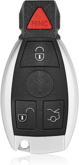 Iyz3317 Keylessbest Key Fob 315mhz 4 Buttons Replacement For 1997-2016 Keyless Mercedes