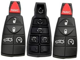 Iyz-c01c-rubber-11 Keylesscanada Lot Of 2x New Replacement Key Fob Fobik Rubber Button Compatible With And Fit