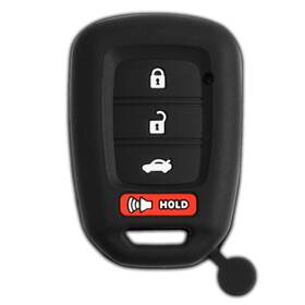 Kpt6208 Keylessoption Keyless Entry Remote Car Key Fob Outer Shell Cover Soft Rubber Black