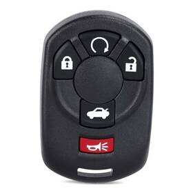 C12055 Keymall Smart Car Key Fob Keyless Entry Transmitter Remote Control 5 Buttons