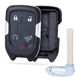 202for Keymall C28160 Car Key Fob Shell Case Housing Replacement For Gmc Sierra 209 2020 1