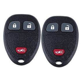 Keyrunner 705353226656 Keyless Entry Remote Control Car Key Fob For 07-2013 Chevy Silverado 3button X2