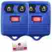 Kpt1307 2 Keylessoption Blue Replacement 3 Button Keyless Entry Remote Control